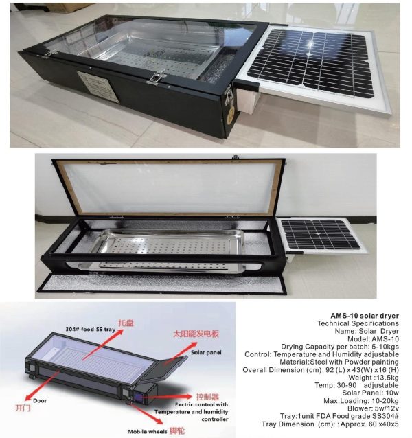 Mobile/Portable Laboratory AUTO Solar Dryer by TIANJIN COMWEL! - Image 2