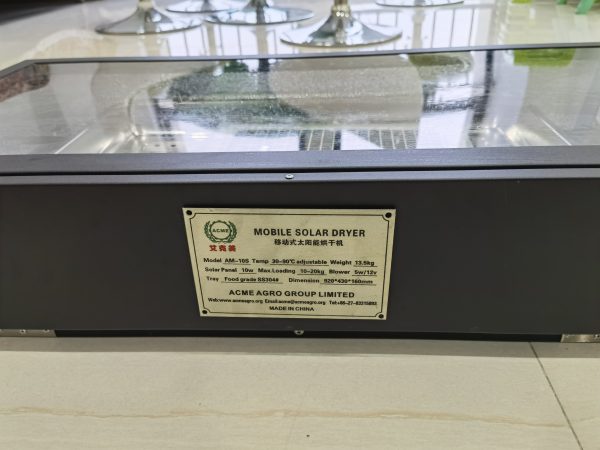 Mobile/Portable Laboratory AUTO Solar Dryer by TIANJIN COMWEL! - Image 6